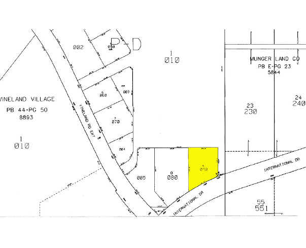 12632 International Dr S, Orlando, FL à louer - Plan cadastral – Image 2 sur 3