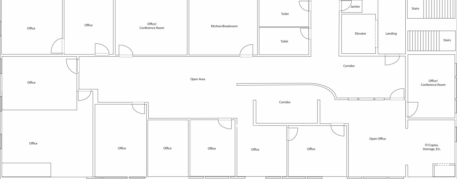 101 Granby St, Norfolk, VA à louer Plan d’étage– Image 1 sur 7