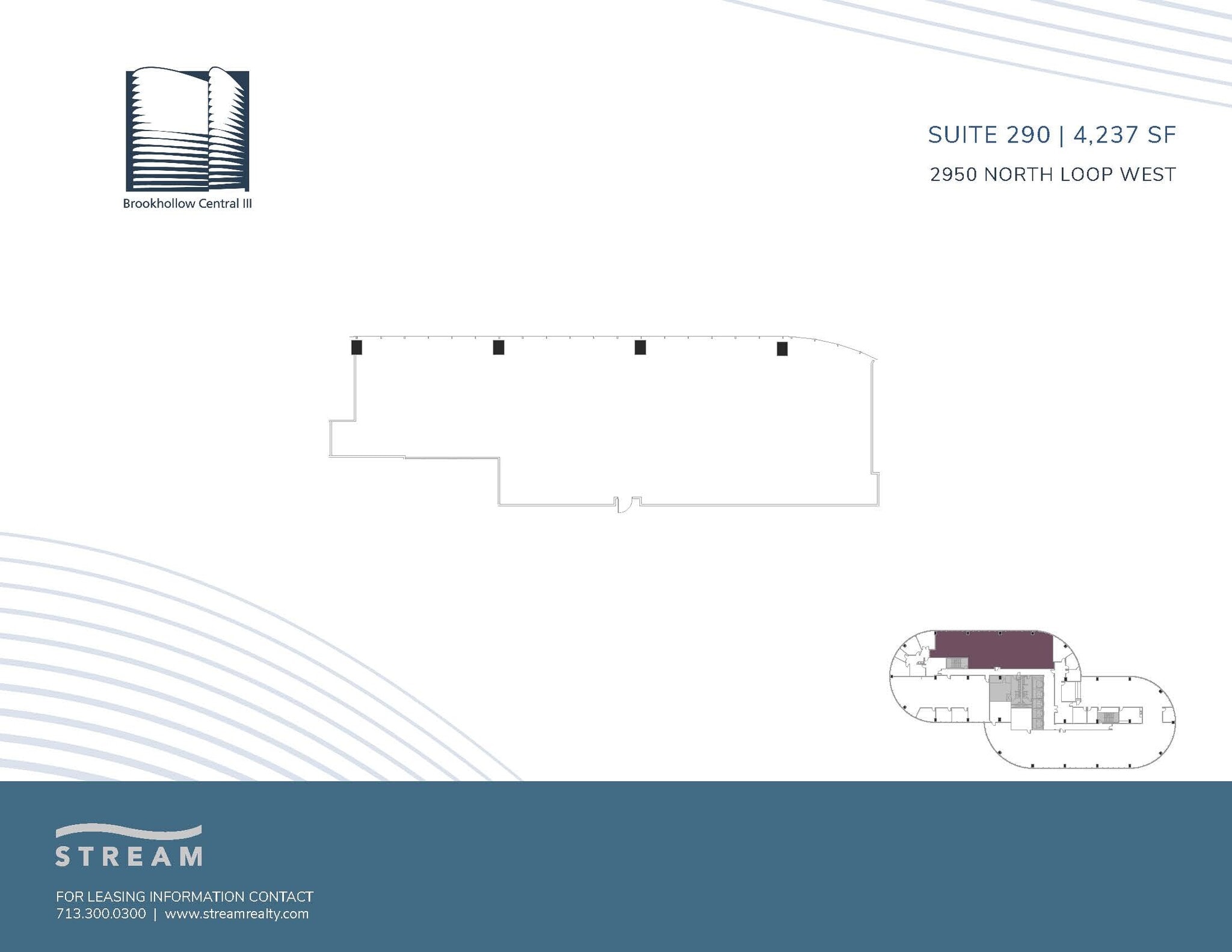 2950 N Loop Fwy W, Houston, TX à louer Plan d’étage– Image 1 sur 1