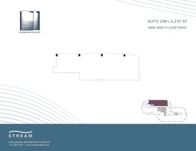 2950 N Loop Fwy W, Houston, TX à louer Plan d’étage– Image 1 sur 1