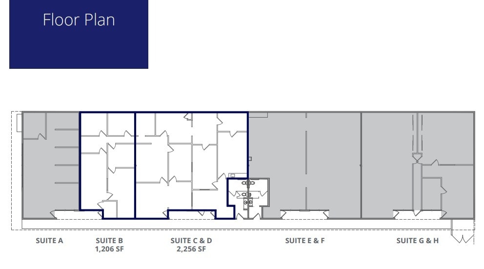 930 Boardwalk, San Marcos, CA à louer Plan d’étage– Image 1 sur 1