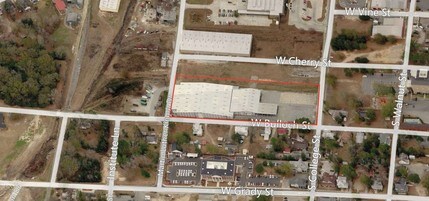 91 S College St, Statesboro, GA - VUE AÉRIENNE  vue de carte