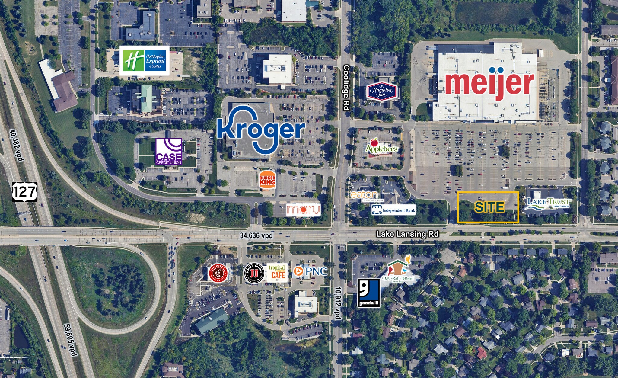 1350 W Lake Lansing Rd, East Lansing, MI à louer Photo de l’immeuble– Image 1 sur 4