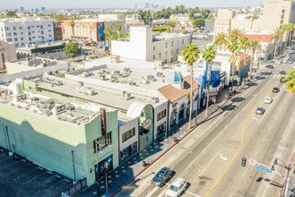 6750 Hollywood Blvd, Los Angeles, CA - Vue aérienne vue de carte