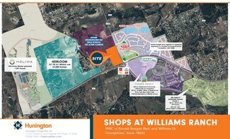 Plus de détails pour NWC of Ronald Reagan Blvd. and Williams Dr, Georgetown, TX - Local commercial à louer