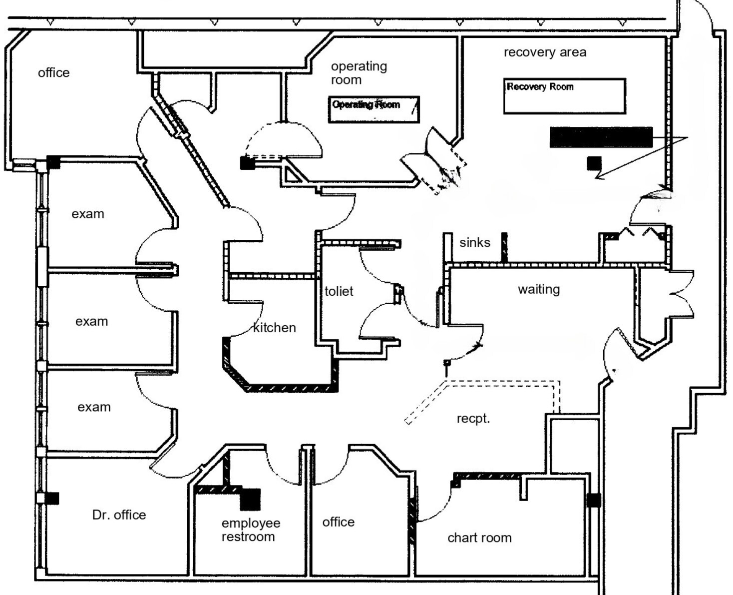 9201 W Sunset Blvd, West Hollywood, CA à louer Plan d’étage– Image 1 sur 1