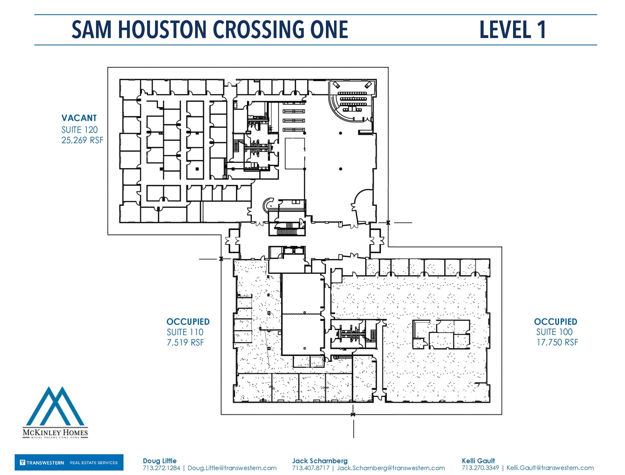 10343 Sam Houston Park Dr, Houston, TX à louer Plan d’étage– Image 1 sur 1