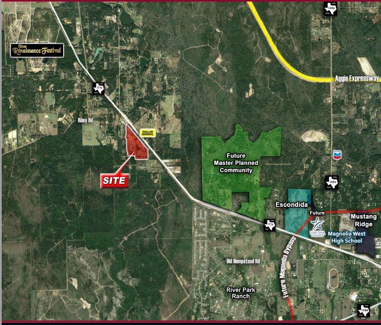FM 1774, Plantersville, TX à vendre Photo principale– Image 1 sur 2