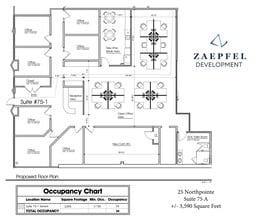 25 Northpointe Pky, Amherst, NY à louer Plan d’étage– Image 1 sur 1