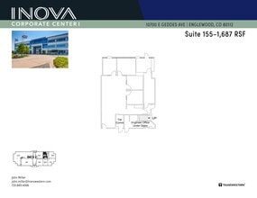 10700 E Geddes Ave, Englewood, CO à louer Plan de site– Image 1 sur 4