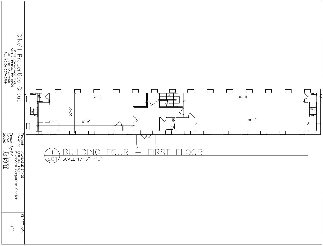 1400 S Trooper Rd, Trooper, PA à louer Plan d’étage– Image 1 sur 1