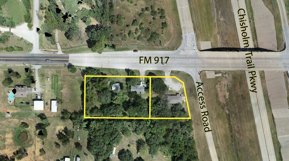 2125-2133 W FM 917, Joshua, TX à vendre - Plan de site – Image 2 sur 4