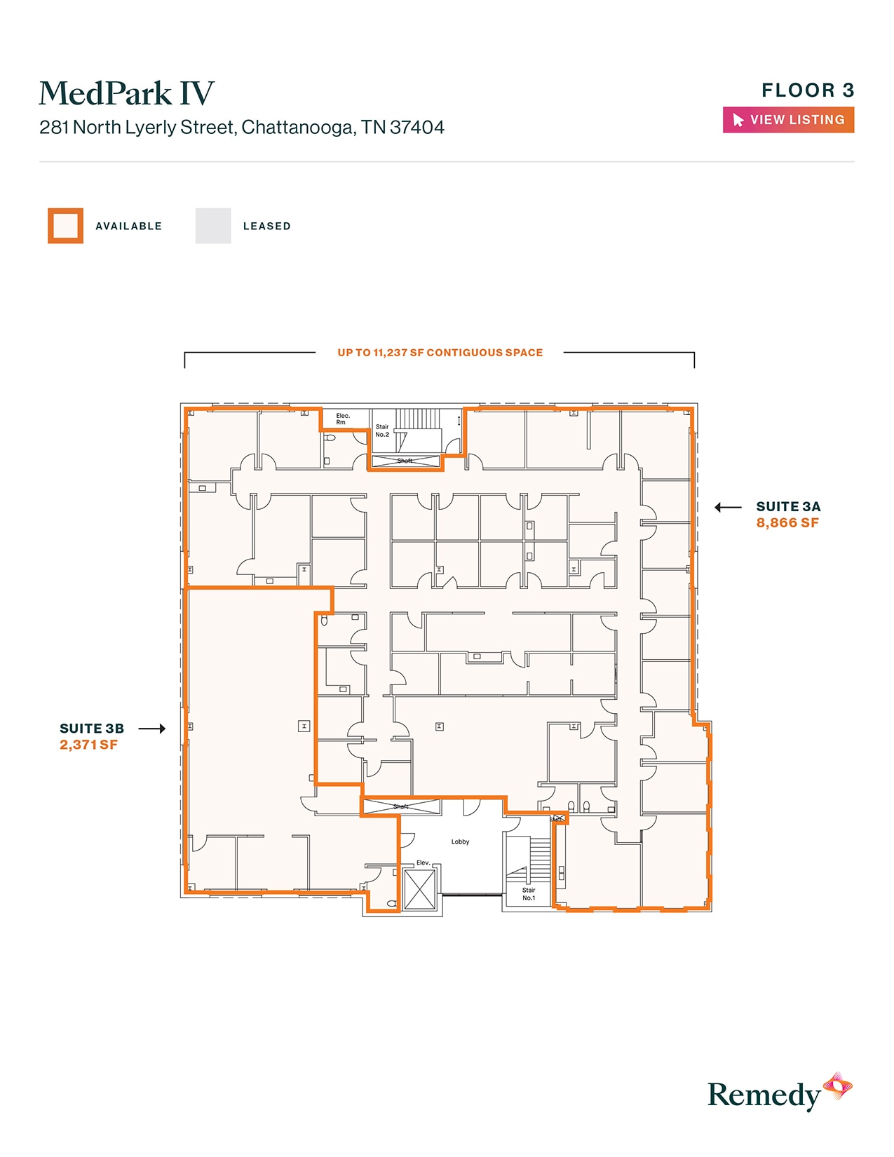 281 N Lyerly St, Chattanooga, TN à louer Plan d’étage– Image 1 sur 1