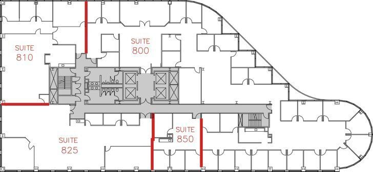 4270 Executive Sq, La Jolla, CA à louer Plan d’étage– Image 1 sur 8