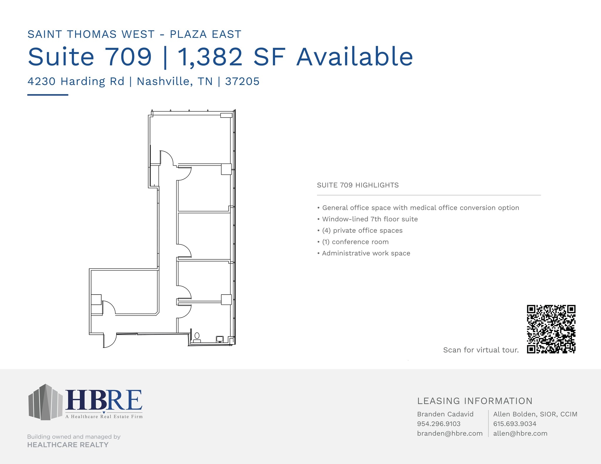 4230 Harding Rd, Nashville, TN à louer Plan de site– Image 1 sur 1