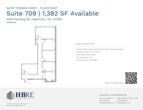4230 Harding Rd, Nashville, TN à louer Plan de site– Image 1 sur 1