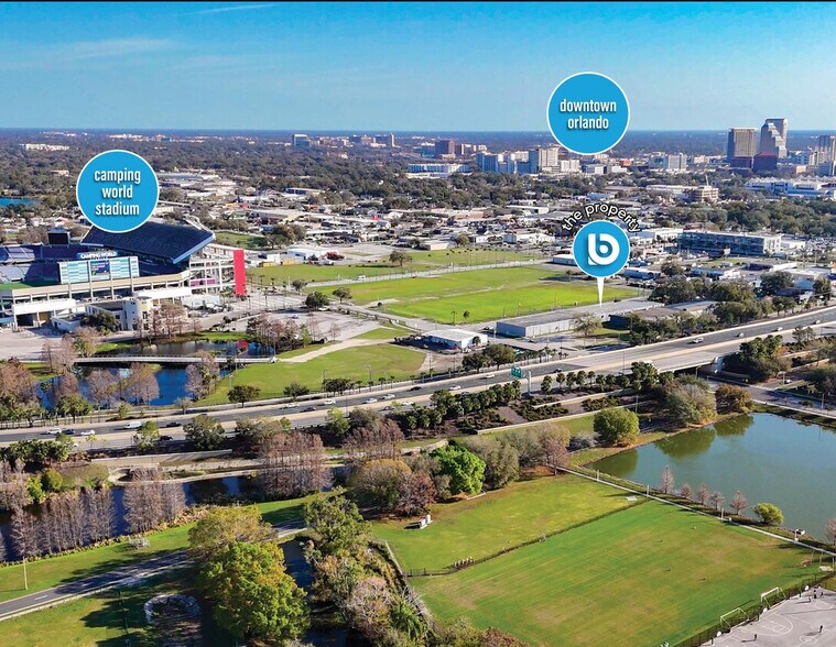 1422-1446 W Anderson St, Orlando, FL à louer - Aérien – Image 2 sur 2