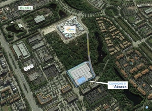 University Blvd & Corporate Way, Jupiter, FL - VUE AÉRIENNE  vue de carte