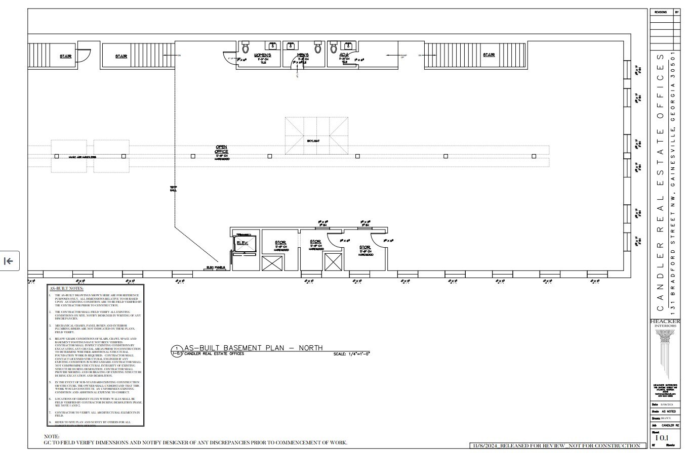 131 Bradford St, Gainesville, GA à louer Plan d’étage– Image 1 sur 1