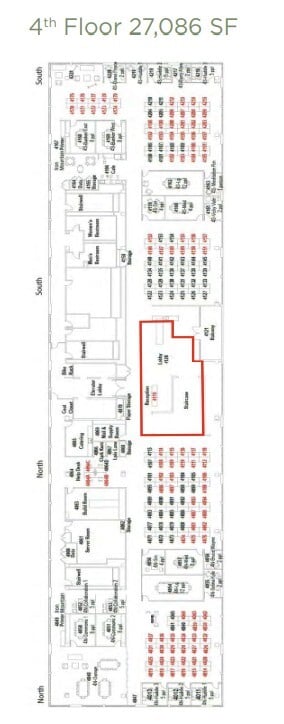 250 S High St, Columbus, OH à louer Plan d’étage– Image 1 sur 14