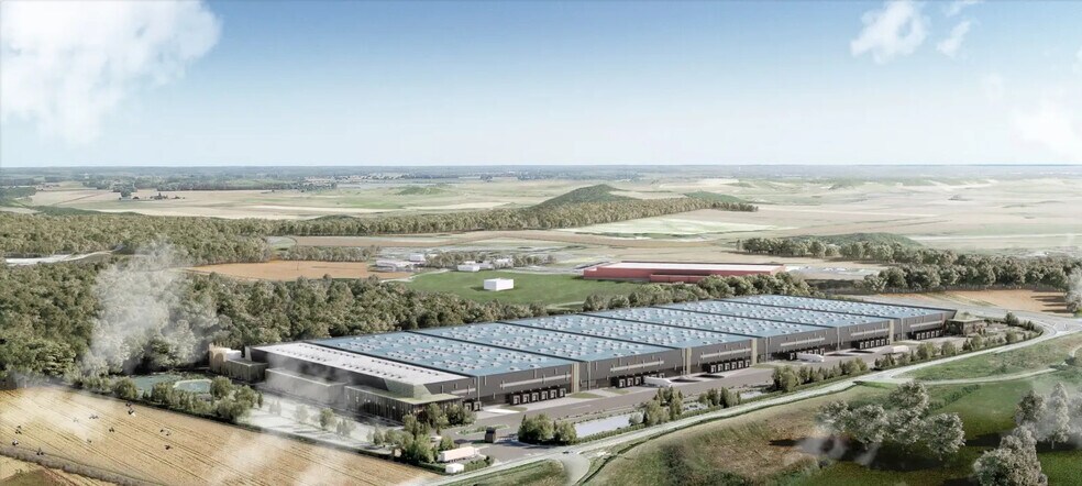 Industriel/Logistique dans Magny à louer - Photo de l’immeuble – Image 2 sur 4