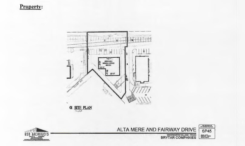 6515 Westworth Blvd, Westworth Village, TX à louer Plan de site– Image 1 sur 1