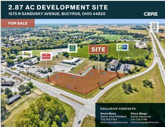 Plus de détails pour 1575 N Sandusky Ave, Bucyrus, OH - Terrain à vendre