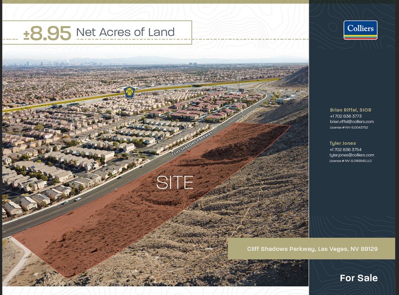 3631 Cliff Shadows Pky, Las Vegas, NV à vendre - Photo de l’immeuble – Image 1 sur 3