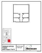 4445 Calgary Trl, Edmonton, AB à louer Plan d’étage– Image 1 sur 1