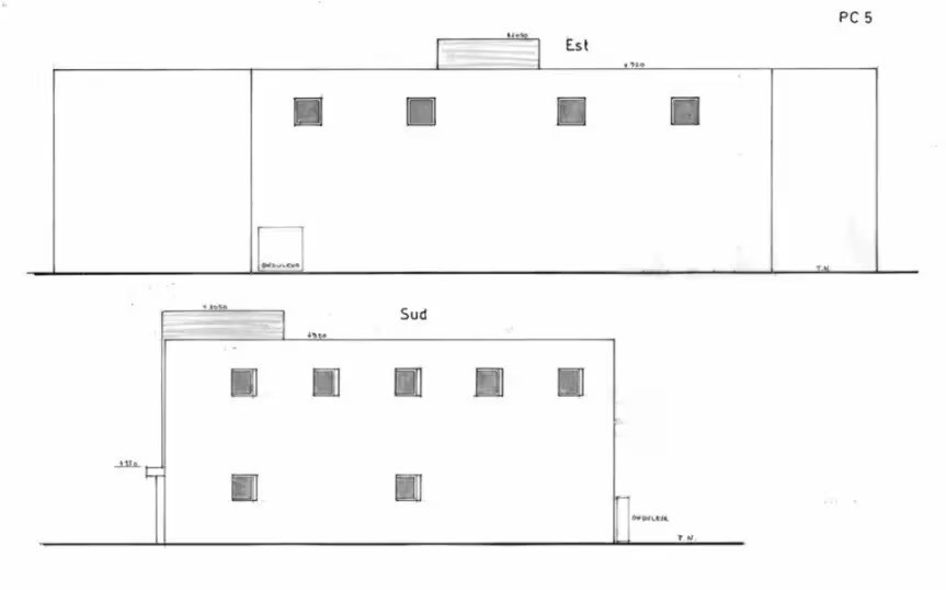 Local d’activités dans Le Pontet à louer - Plan d’étage – Image 2 sur 2