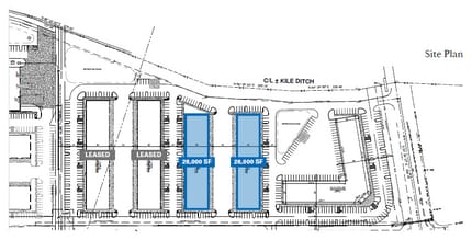 8510 Warner Rd, Plain City, OH à louer Plan de site– Image 2 sur 2
