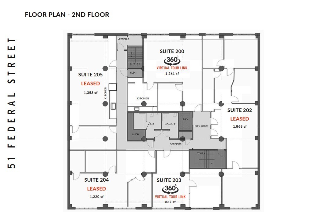 51 Federal St, San Francisco, CA à louer Plan d’étage– Image 1 sur 1