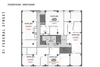 51 Federal St, San Francisco, CA à louer Plan d’étage– Image 1 sur 1