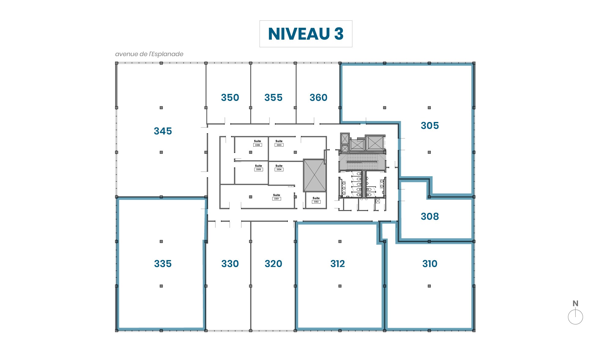 6750 Av de l'Esplanade, Montréal, QC à louer Plan d’étage– Image 1 sur 1