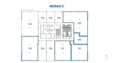 6750 Av de l'Esplanade, Montréal, QC à louer Plan d’étage– Image 1 sur 1