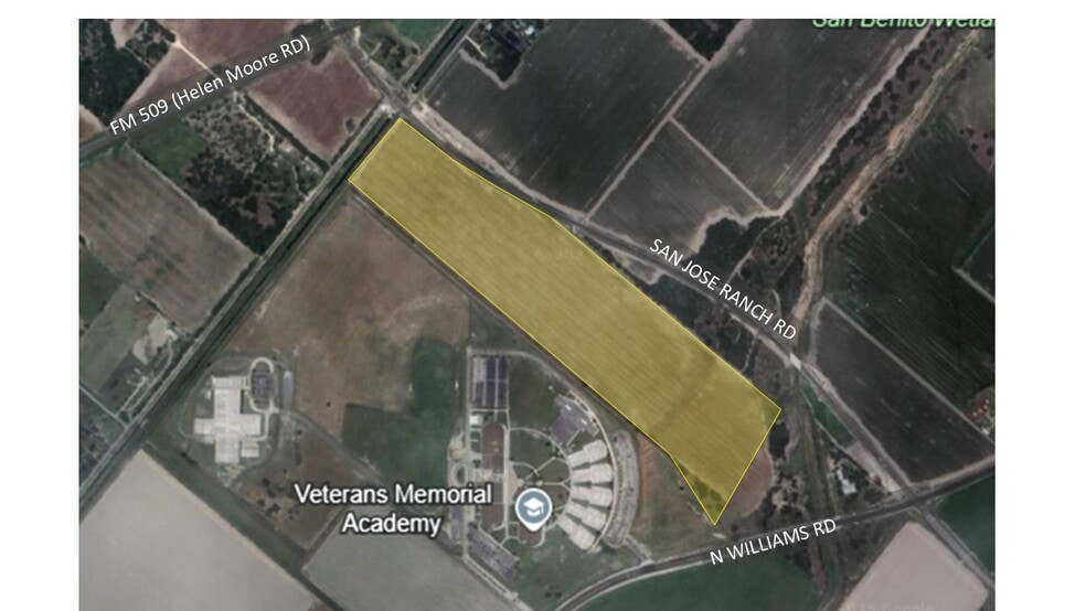 San Jose Ranch Road, San Benito, TX à vendre - Aérien – Image 1 sur 3