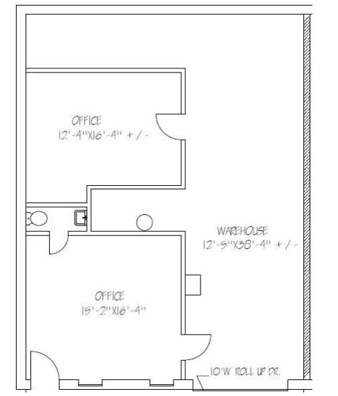 5773-5776 Arrowhead Drive, Virginia Beach, VA à louer Plan d’étage– Image 1 sur 1
