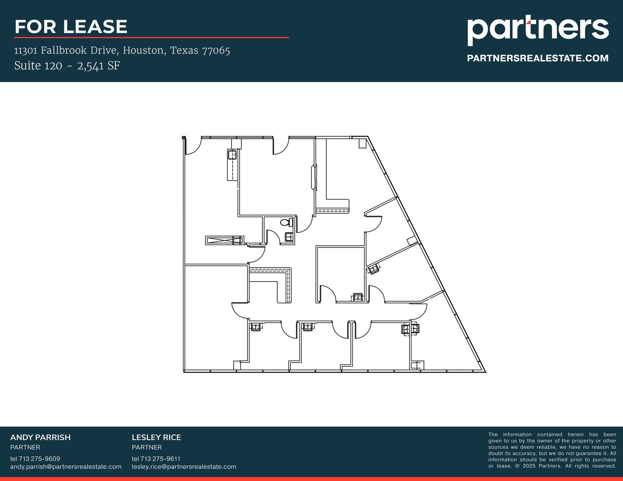11301 Fallbrook Dr, Houston, TX à louer Plan de site– Image 1 sur 1