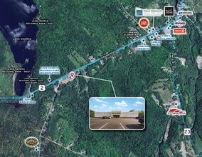 39 Main St, Canaan, ME - VUE AÉRIENNE vue de carte