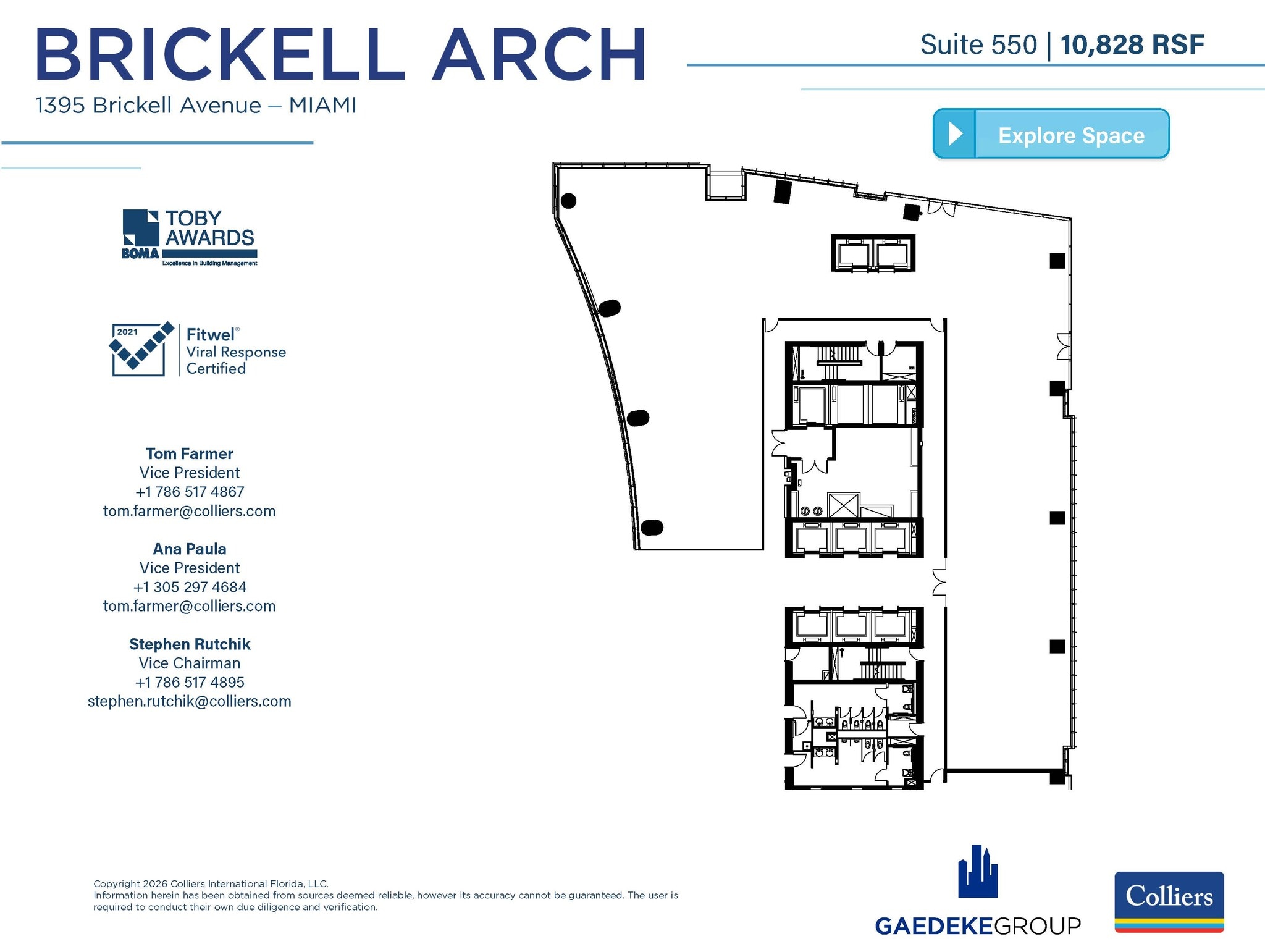 1395 Brickell Ave, Miami, FL à louer Photo intérieure– Image 1 sur 1