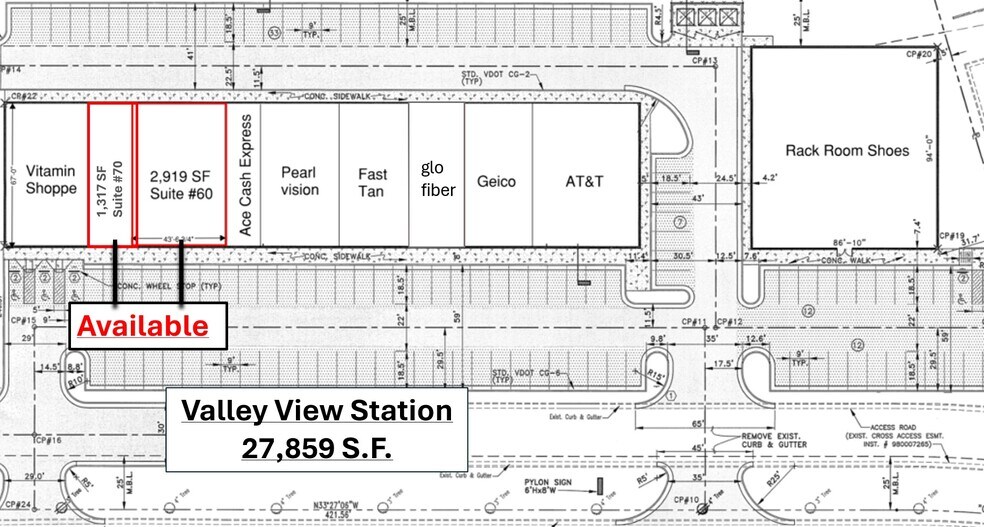4750 Valley View Blvd NW, Roanoke, VA à louer - Photo de l’immeuble – Image 3 sur 3