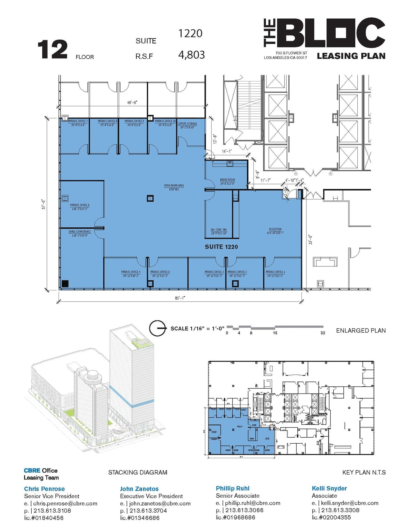 700 S Flower St, Los Angeles, CA à louer Plan d’étage– Image 1 sur 1