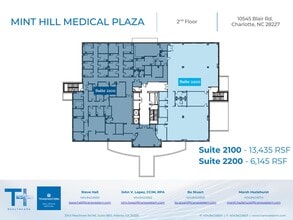 10545 Blair Rd, Charlotte, NC à louer Plan d’étage– Image 1 sur 1