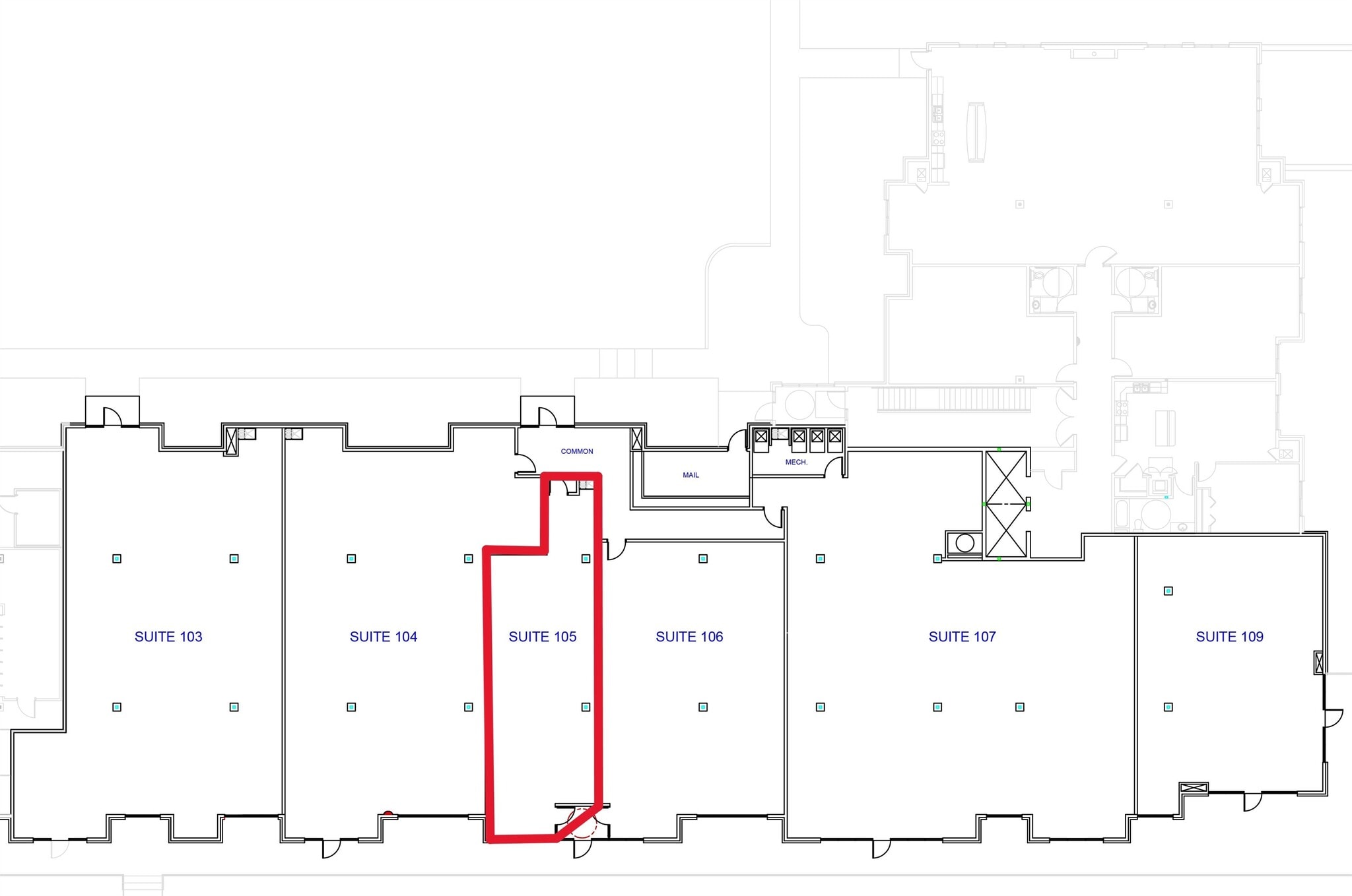 100 Saint Joseph St, Rapid City, SD à louer Plan d’étage– Image 1 sur 3