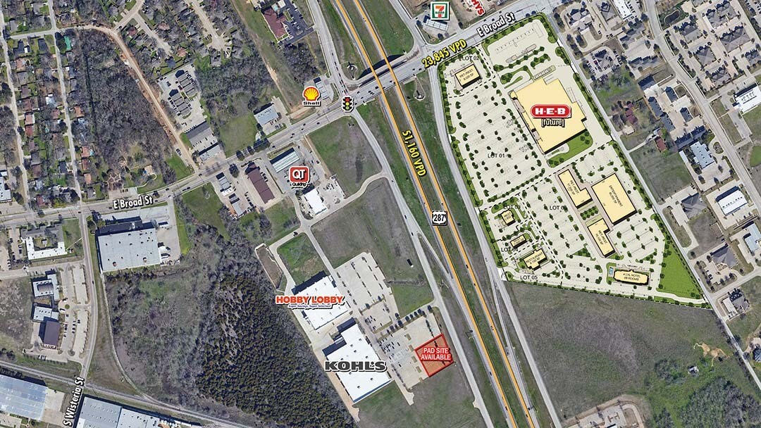 126 US 287 Frontage Road, Mansfield, TX à louer Aérien– Image 1 sur 2