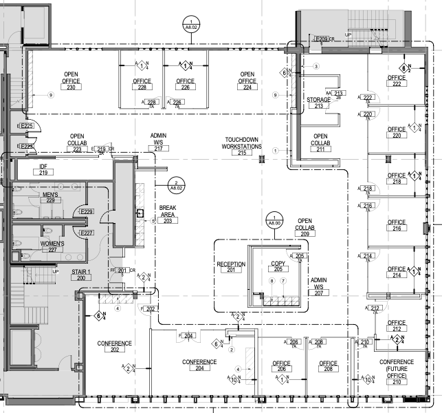 631 Wilshire Blvd, Santa Monica, CA à louer Plan d’étage– Image 1 sur 1