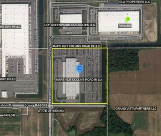 Plus de détails pour 1621 Collins Rd, Greenwood, IN - Industriel/Logistique à vendre