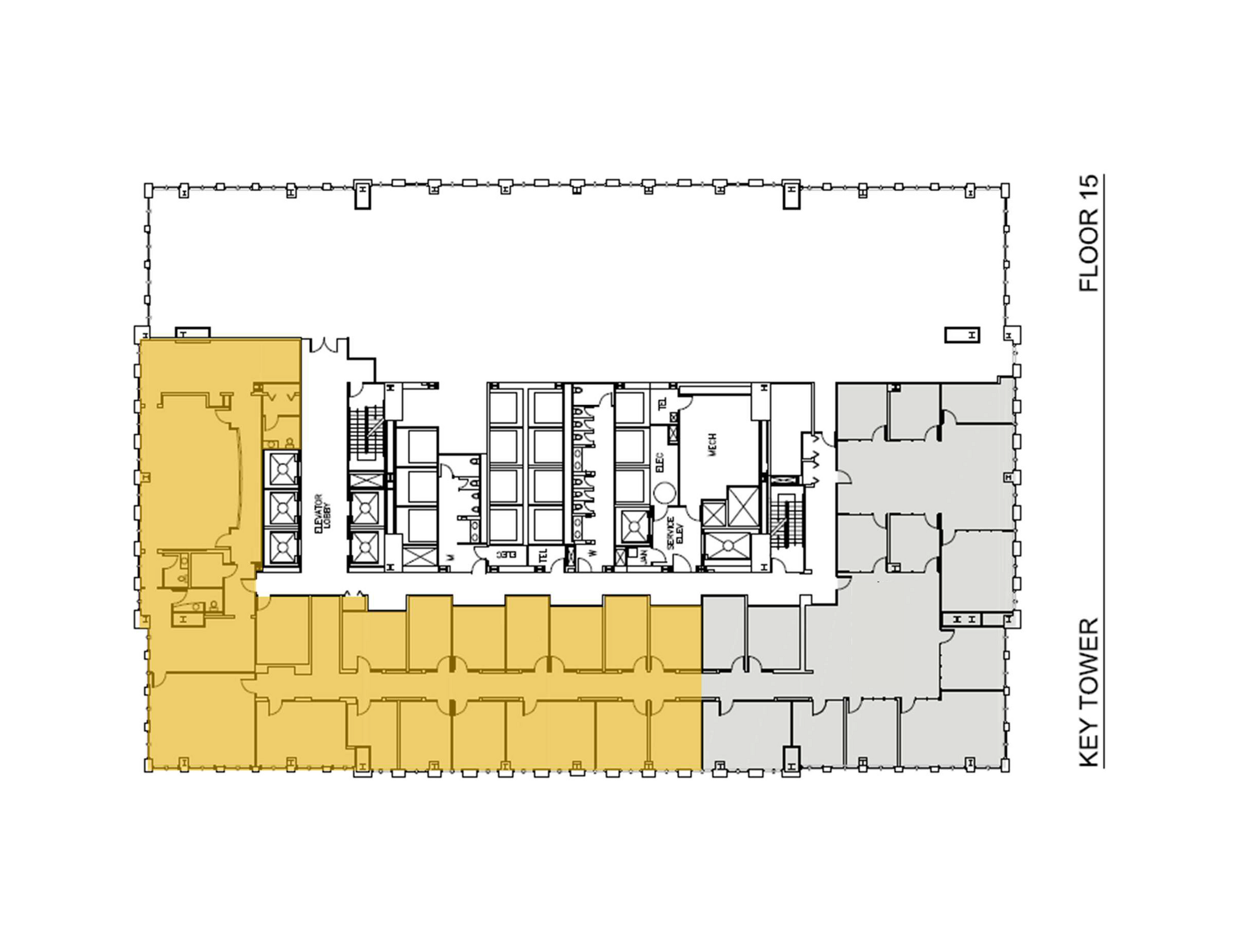 127 Public Sq, Cleveland, OH à louer Plan d’étage– Image 1 sur 1