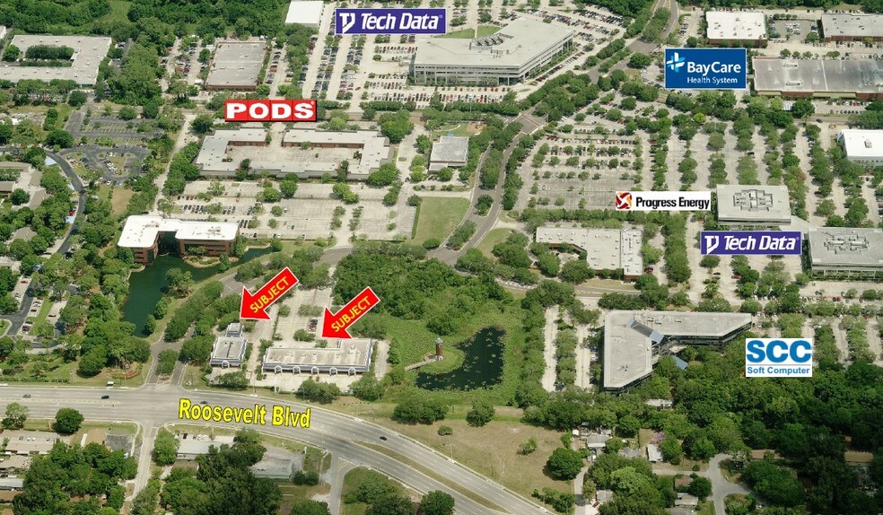 5555 Roosevelt Blvd, Clearwater, FL à louer - Aérien – Image 2 sur 8