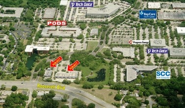5555 Roosevelt Blvd, Clearwater, FL - VUE AÉRIENNE  vue de carte - Image1